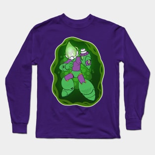 MEGAMAN ACID BARRIER Long Sleeve T-Shirt